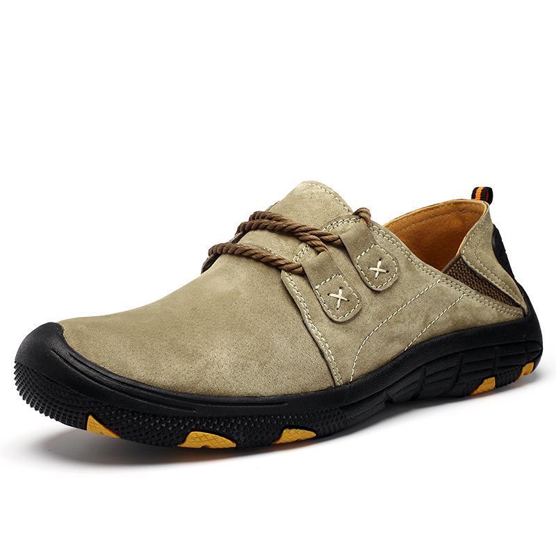 Genuine Leather Outdoor Shoes Women Breathable Hiking Shoes Camping Hiking-BODAO ONLINE SHOPPING Store-385r a-6.5-Bargain Bait Box