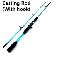 Ghotda 1.5M 1.8M M Power Lure Rod Casting Spinning Wt 3G 21G Ultra Light Boat-Fishing Rods-HUDA Outdoor Equipment Store-Blue-1.5M-Bargain Bait Box