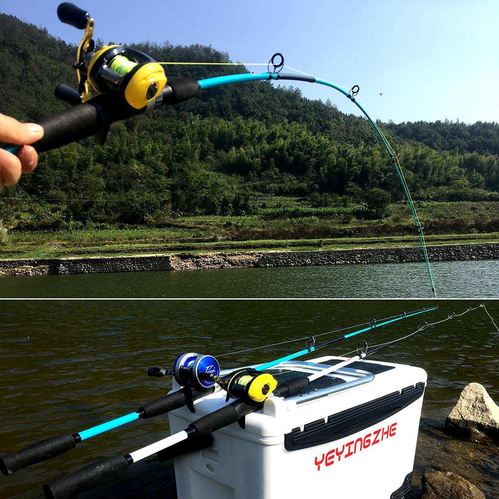 Ghotda 1.5M 1.8M M Power Lure Rod Casting Spinning Wt 3G 21G Ultra Light Boat-Fishing Rods-HUDA Outdoor Equipment Store-White-1.5M-Bargain Bait Box
