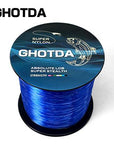 Ghotda 1Pc 1000M Nylon Fishing Line 2Kg-13Kg Monofilament Japan Material-HD Outdoor Equipment Store-Blue-1.0-Bargain Bait Box