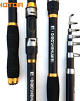 Ghotda 2.1M 3.6M Carp Fishing Rod Feeder Hard Frp Carbon Fiber Telescopic-Fishing Rods-GHOTDA Official Store-Black-2.1 m-Bargain Bait Box