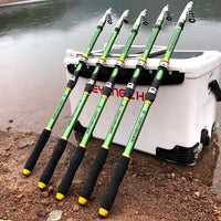 Ghotda 2.1M 3.6M Carp Fishing Rod Feeder Hard Frp Carbon Fiber Telescopic-Fishing Rods-GHOTDA Official Store-White-2.1 m-Bargain Bait Box