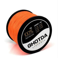 Ghotda Multifilament Fishing Line Wire 1000M Pesca Linha Tresse 8 Brins 20 30 40-HD Outdoor Equipment Store-Orange-1.0-Bargain Bait Box