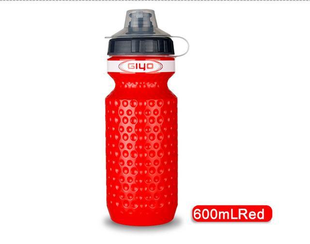Giyo 600Ml Bicycle Water Bottle Mtb Cycling Water Bottle Camping Hiking-Ruida Cycling Store-Red-Bargain Bait Box
