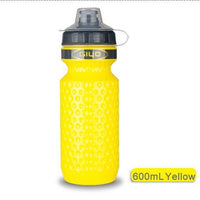 Giyo 600Ml Bicycle Water Bottle Mtb Cycling Water Bottle Camping Hiking-Ruida Cycling Store-Yellow-Bargain Bait Box