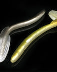 Gluree Small Eel Fishing Lures Pvc Saltwater Soft Baits Simulation Eels-Unrigged Plastic Swimbaits-GLUREE Official Store-Golden-Bargain Bait Box