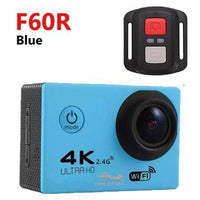 Goldfox F60 Ultra Hd 4K Wifi 1080P Action Camera Dv Sport 2.0 Lcd 170D Lens Go-Action Cameras-HUAAN Store-as picture show10-Standard-Bargain Bait Box