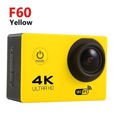 Goldfox F60 Ultra Hd 4K Wifi 1080P Action Camera Dv Sport 2.0 Lcd 170D Lens Go-Action Cameras-HUAAN Store-as picture show2-Standard-Bargain Bait Box