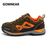Gomnear Hiking Shoes Mens Flexible Non-Slip Breathable Outdoor Trekking-upward Store-Khaki-6.5-Bargain Bait Box