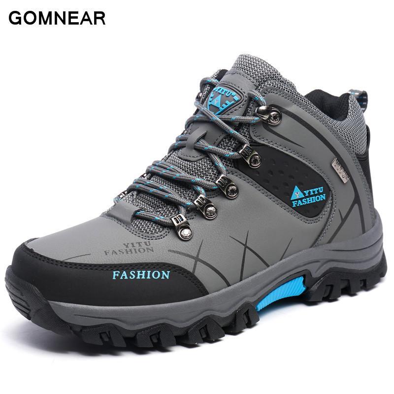 Gomnear Sneakers For Men Outdoor Hiking Fishing Breathable Hunting Antiskid-GOMNEAR Official Store-Brown-6.5-Bargain Bait Box