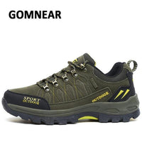 Gomnear Summer Hiking Shoes Men Outdoor Breathable Antiskid Man Trekking Camping-upward Store-Olive-6.5-Bargain Bait Box