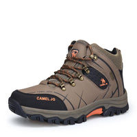 Gomnear Winter Men Hiking Boots Big Size Outdoor Comfortable Trekking Sports-GOMNEAR Official Store-khaki-6.5-Bargain Bait Box