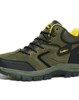 Gomnear Winter Men Hiking Boots Outdoor Antiskid Winter Trekking Sports Shoes-GOMNEAR Official Store-Green-5-Bargain Bait Box