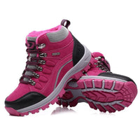 Gomnear Women'S Winter Hiking Shoes Plus Velvet Warm Outdoor Trekking Sport-GOMNEAR Official Store-Purple-5-Bargain Bait Box