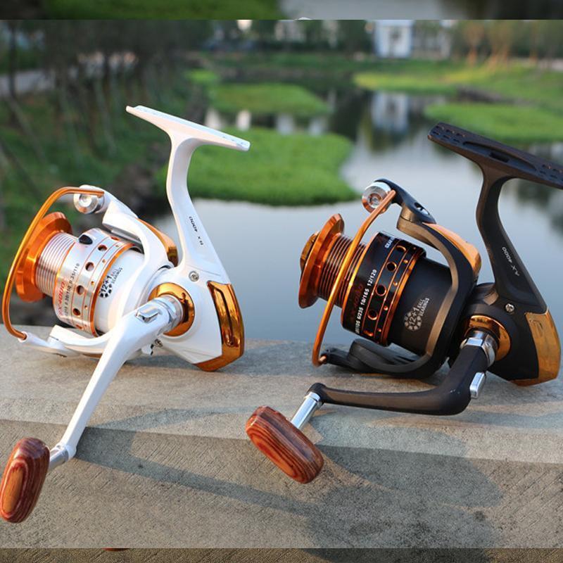 Good Quality Fishing Reel Spinning 500/9000S Metal 12+1 Bb 4.1:1 5.2:1-Spinning Reels-Sequoia Outdoor Co., Ltd-1000 Series-Bargain Bait Box