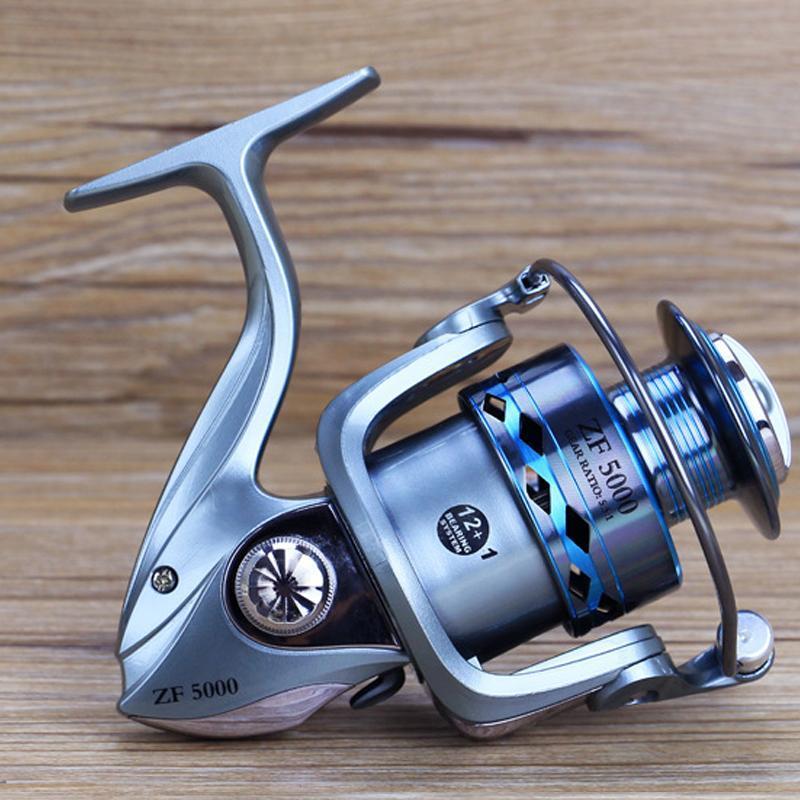 Good Quality Fishing Reels Spinning Pre-Loading Spinning Wheel 1000/7000S