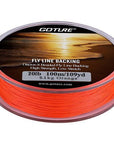 Goture 100M/109Yrd Fishing Line 8 Strands Fly Fishing Backing Line 20Lb/30Lb-Goture Fishing Store-ORANGE 20LB-Bargain Bait Box