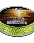 Goture 100M/109Yrd Fishing Line 8 Strands Fly Fishing Backing Line 20Lb/30Lb-Goture Fishing Store-YELLOW BLACK 20LB-Bargain Bait Box