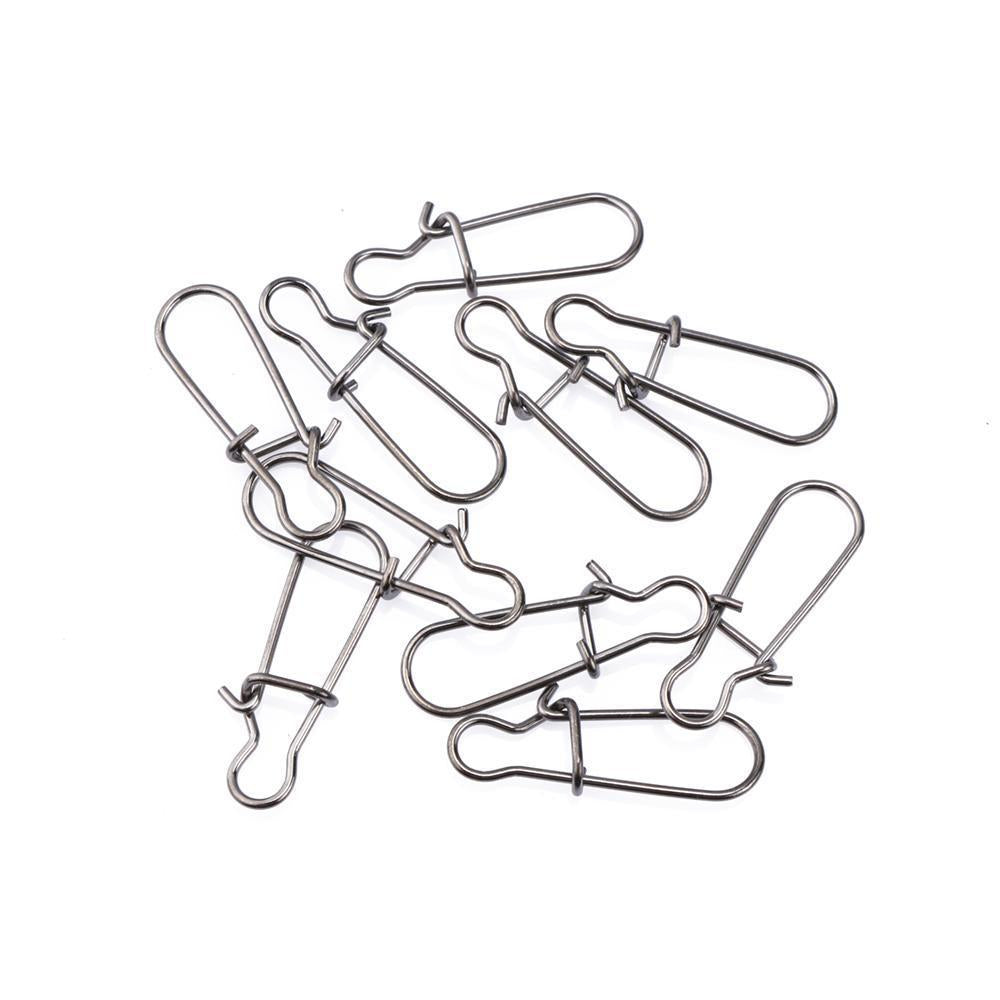 Goture 200Pcs/Lot Swivels Strong Fishing Hook Lure Connector Swivel Nice Snap Zq-Goture Official Store-1-Bargain Bait Box