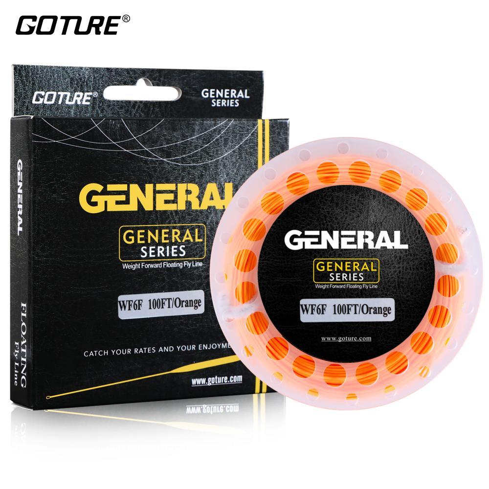 Goture 30M Fly Line Fishing Cord Weight Forward Floating Lines Wf3F-8F Pvc +-Goture Official Store-white-3.0-Bargain Bait Box