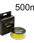 Goture 500M Braided Fishing Line Cord Rope Pe Multifilament Line Saltwater-Goture Fishing Tackle Store-yellow 500M-0.15-Bargain Bait Box