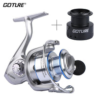 Goture Brand 11Bb 5.2:1 Aluminum Spool Fishing Reel Gt3000V Quality Spinning-Spinning Reels-Goture Official Store-Bargain Bait Box