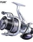 Goture Dual Drag Spinning Fishing Reel With Metal Spool 5.2:1 Left Right-Spinning Reels-Goturefishing Store-5000 Series-Bargain Bait Box