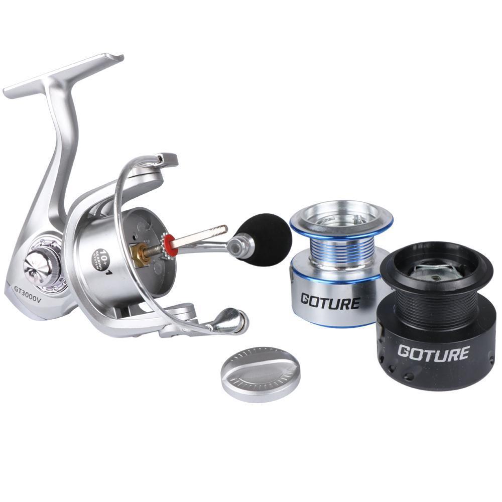 Goture Gt3000V Smoothly Casting Spinning Fishing Reel 11Bb 5.2:1 Lure Fishing-Spinning Reels-Pisfun fishing store-Bargain Bait Box