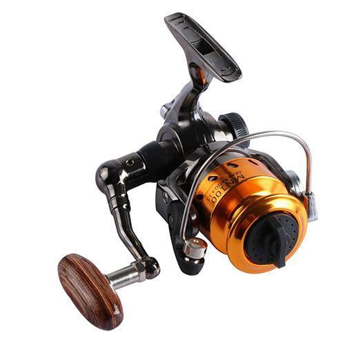 Goture Mini Fishing Reel Palm Size Metal Coil Ultra Light Small Spinning Reel-Spinning Reels-Goture Official Store-Gold-Bargain Bait Box