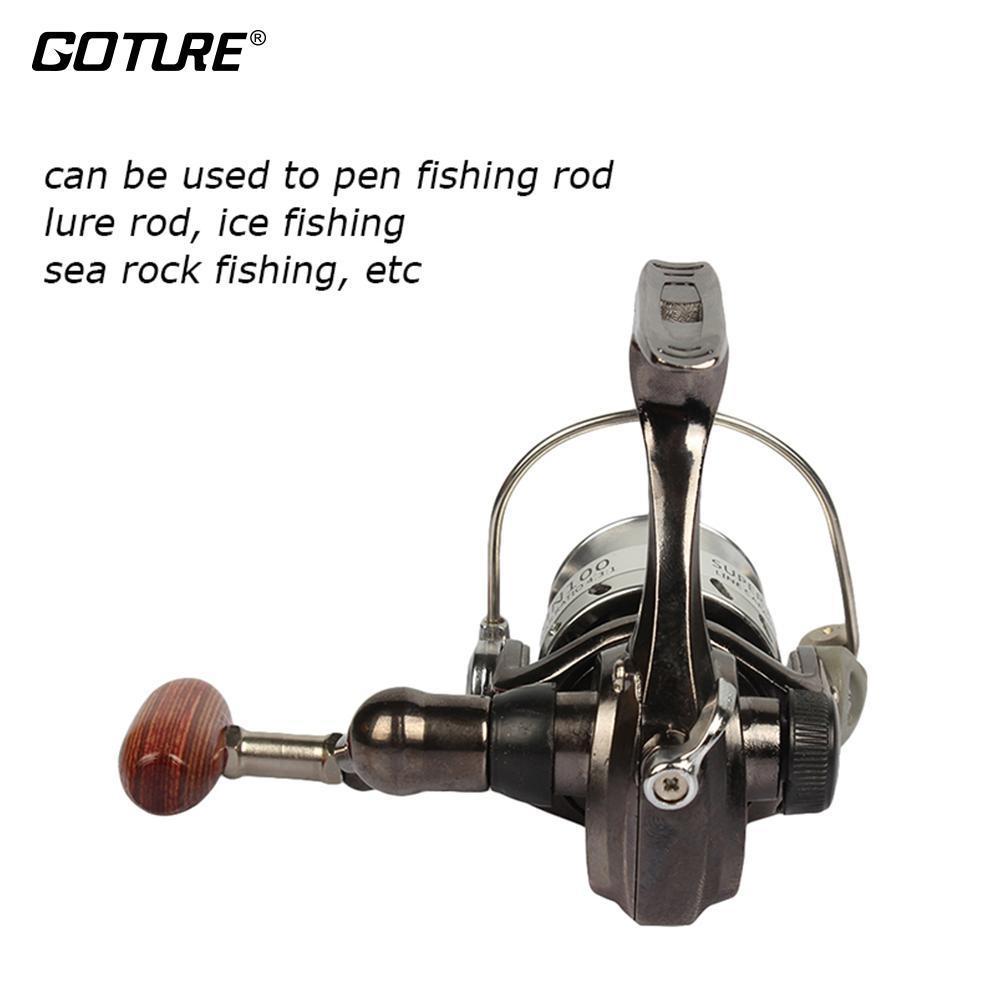 Goture Mn100 Mini Spinning Reel 4.3:1 Small Ice Fishing Reel Carp Feeder Fishing-Spinning Reels-Pisfun fishing store-Bargain Bait Box