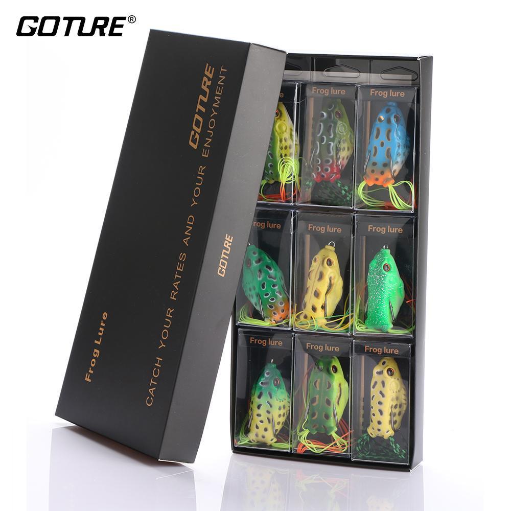 Goture Soft Frog Lure Silicone Bait 5.5Cm 12.5G Crankbaits Fishing Lures-Goture Official Store-Bargain Bait Box