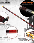 Goture Stream Fishing Rods 3.0M/3.6M/4.5M/5.4M/6.3M/7.2M Telescopic Fishing-Goture Official Store-Red-3.0 m-Bargain Bait Box