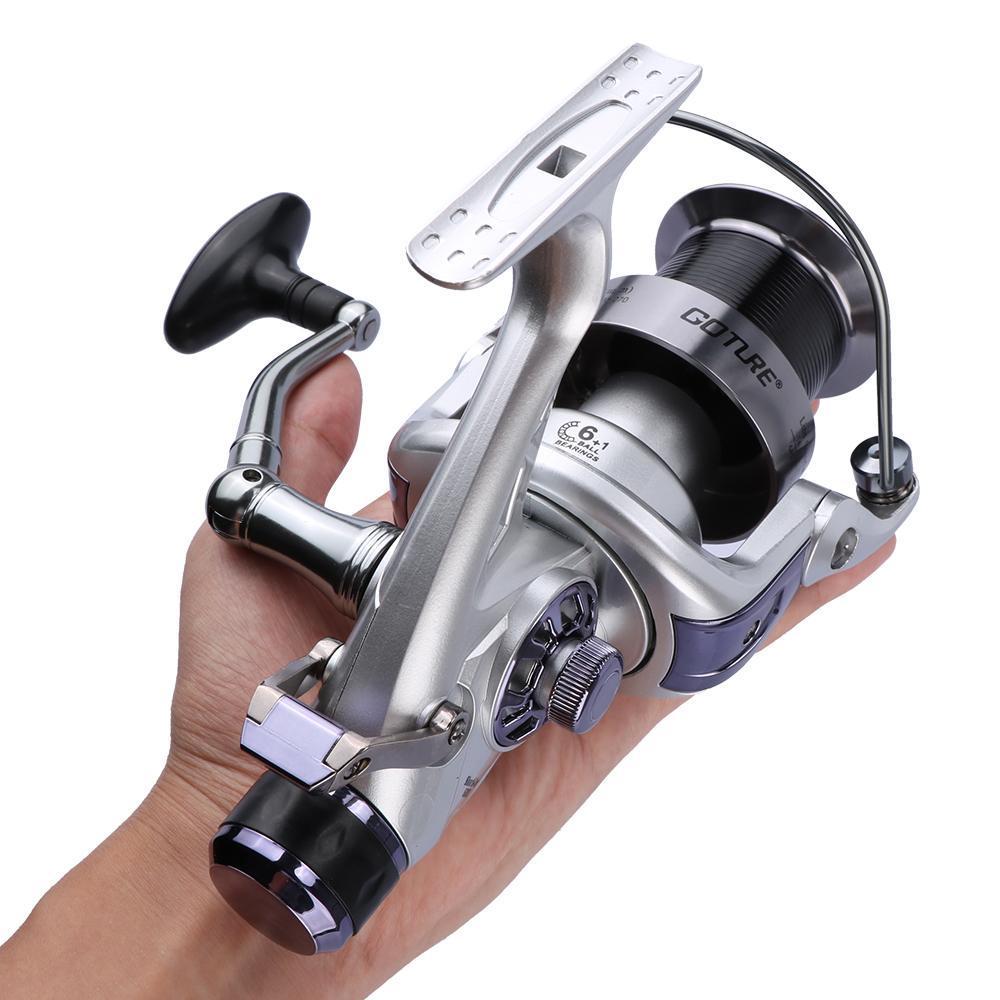 Goture Upgrade Long Casting Spinning Fishing Reel Metal Spool Double Brake-Spinning Reels-Goture Fishing Tackle Store-5000 Series-Bargain Bait Box