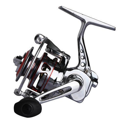 Goture Xf150 All Metal Mini Small Spining Fishing Reel 5.0:1 3Bb+1Rb 180G Winter-Spinning Reels-Goture Fishing Store-Silver-Bargain Bait Box
