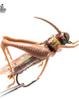Grasshopper Cricket Dry Fly Fishing Flies Set 4Pcs Kit Flies Tying Material Lure-Yazhida fishing tackle-A-Bargain Bait Box