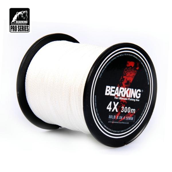 Great Discount!! Hot Bearking 300M 10Lb - 80Lb Braided Fishing Line Pe Strong-bearking fishingtackle Store-white-0.3-Bargain Bait Box