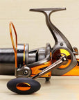 Great Fishing Reel Pre-Loading Spinning Wheel Black Brown 12+1 Bb Metal 4.6:1-Spinning Reels-NUNATAK Fishing Store-8000 Series-Bargain Bait Box