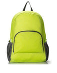 Green Unisex Portable Travelling Backpack Soild Nylon Backpack Travelling-Cazy Up Store-green-Bargain Bait Box