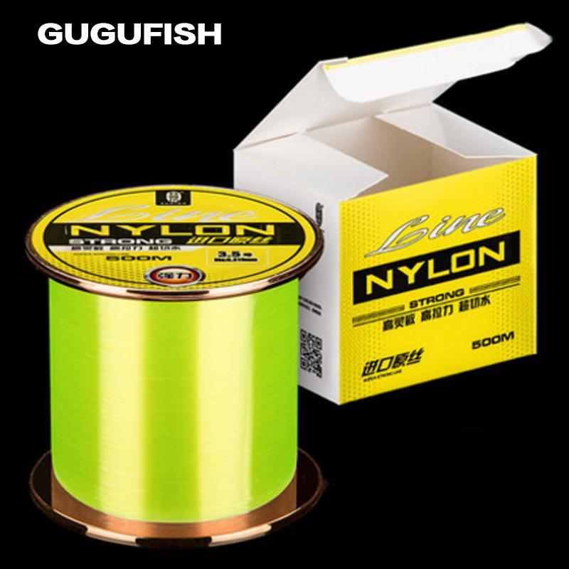 Gugufish High Quality 3 Colors Super Strong Japan Monofilament Nylon Fishing-GUGUFISH Official Store-0.6-Bargain Bait Box