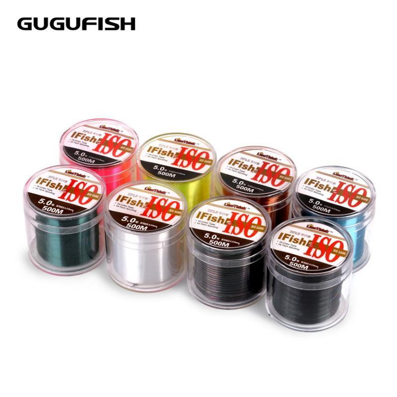 Gugufish Imported Fishing Line 300-500M Main Line Nylon Thread Material Throw-GUGUFISH Official Store-GUGUFISH6-1.0-Bargain Bait Box