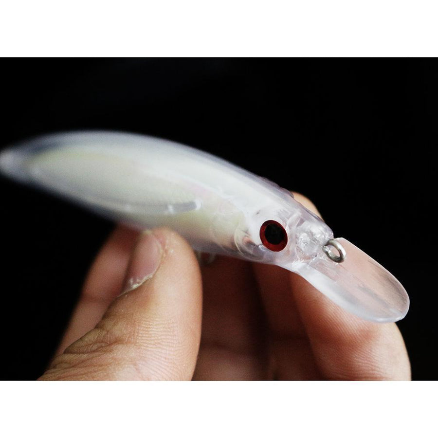 Gyfishing 20 Pcs Unpainted Fishing Floating Jerkbaits Minnow With Holographic-Blank & Unpainted Lures-AOrace Official Store-Bargain Bait Box