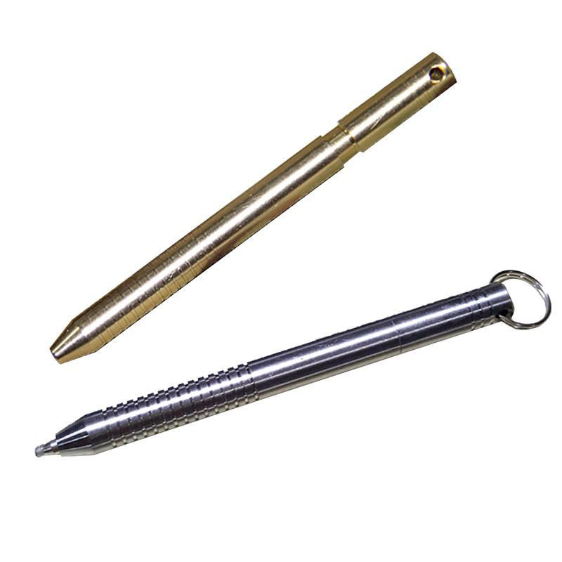 H916 Mini Brass Version Of Gold Cuff Stick Telescopic Pen Multi - Purpose-Adventurer-Titanium alloy TC4-Bargain Bait Box