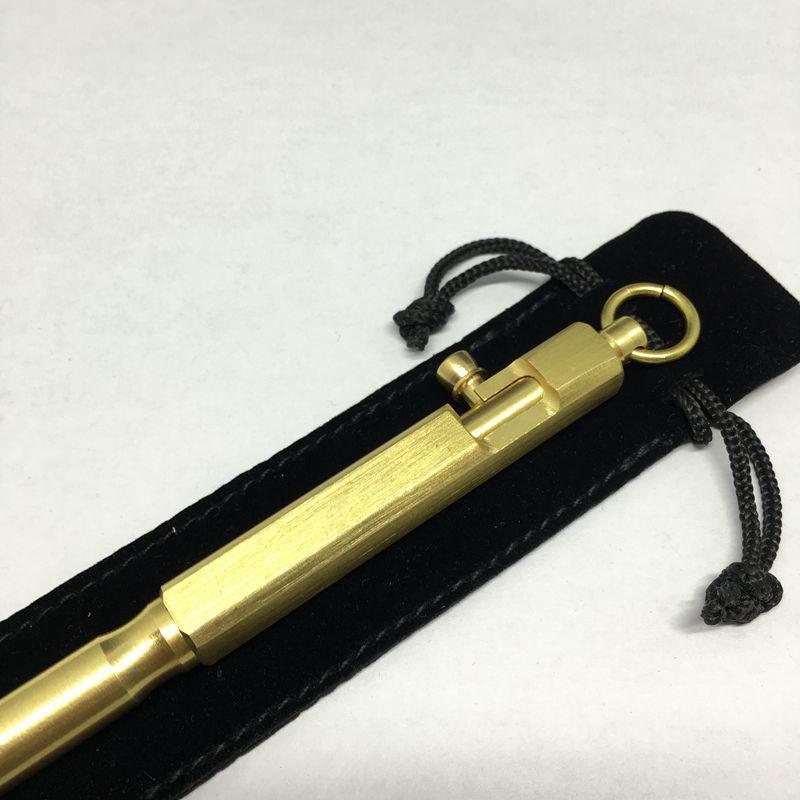 Hand Made Of Brass Copper Machine Pen Tactical Protective Pen Edc Portable-BestSellingMall Store-Bargain Bait Box