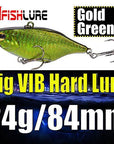 Hard Vib Lure 24G 84Mm Hard Bait Swimbait Crankbait Jerkbait Iscas Artificiais-Afishlure Official Store-Color2-Bargain Bait Box
