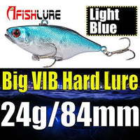 Hard Vib Lure 24G 84Mm Hard Bait Swimbait Crankbait Jerkbait Iscas Artificiais-Afishlure Official Store-Color3-Bargain Bait Box