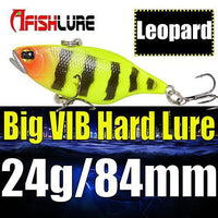 Hard Vib Lure 24G 84Mm Hard Bait Swimbait Crankbait Jerkbait Iscas Artificiais-Afishlure Official Store-Color7-Bargain Bait Box