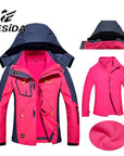 Heated Jacket Waterproof Thermal Jackets Men Winter Outdoor Hiking Windproof-Leisure Lifestyle Store-MEN BLUE-M-Bargain Bait Box