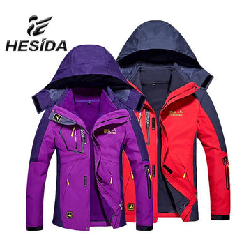 Heated Jacket Waterproof Thermal Jackets Men Winter Outdoor Hiking Windproof-Leisure Lifestyle Store-MEN BLUE-M-Bargain Bait Box