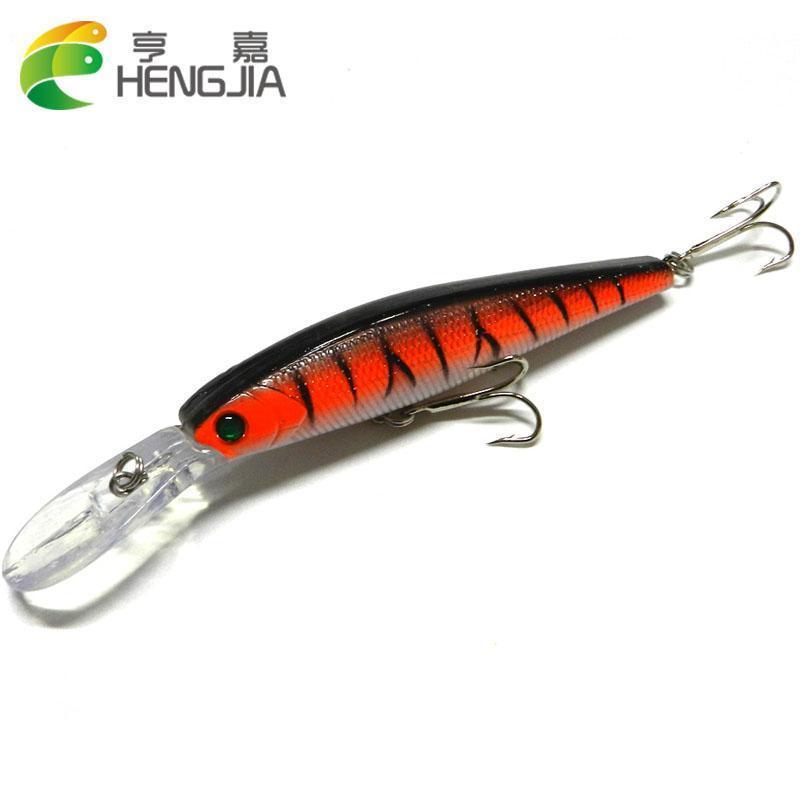 Hengjia 1Pc Big Minnow Wobblers Sea Fishing Lure 12Cm 13.9G Isca Artificial Swim-HengJia Trade co., Ltd-1-Bargain Bait Box