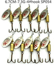 Hengjia 1Pcs Spoon Lure Hard Spinnerbait Metal Spinner Fishing Lures Pesca-HengJia Trade co., Ltd-SP0541-Bargain Bait Box